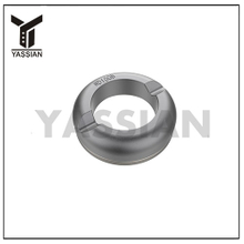 Black cast iron chocky block wear buttons